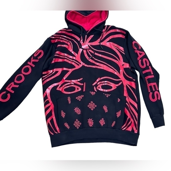 NWT Crooks & Castles Full Core Bandito Hoodie - Picture 2 of 5